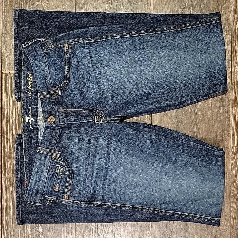 ❤️ NWOT! 7 FOR ALL MANKIND A POCKET BOOTCUT JEANS, 8 (29)